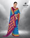 Ikkat Special 9 By Deeptex Cotton Printed Surat Daily Wear Saree Wholesale Market
